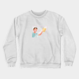 Transparency Crewneck Sweatshirt